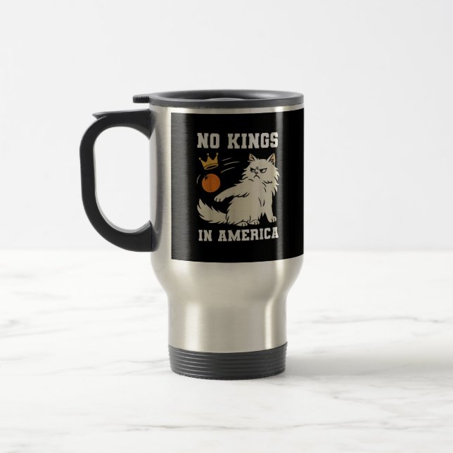 Funny No Kings in America Retro Classic Style Resemugg (Vänster)
