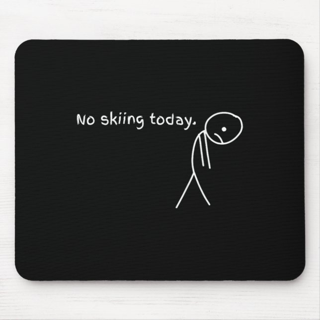 Funny No Skiing Today  Musmatta (Framsidan)