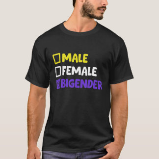 Funny Nonbinary And Bigender T Shirt