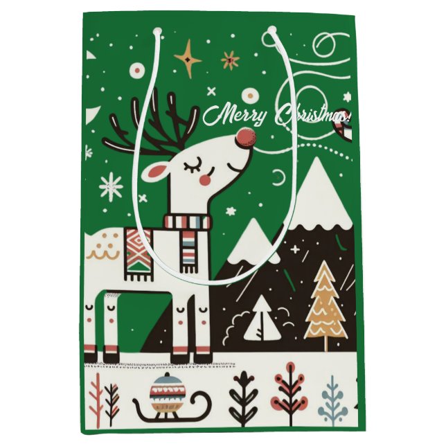  Funny  Nordic Reindeer Pattern (Framsidan)