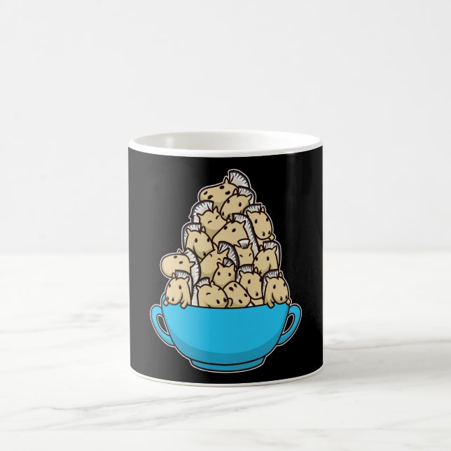 Funny Norsk Fjord Horse Gift Kaffemugg (Center)