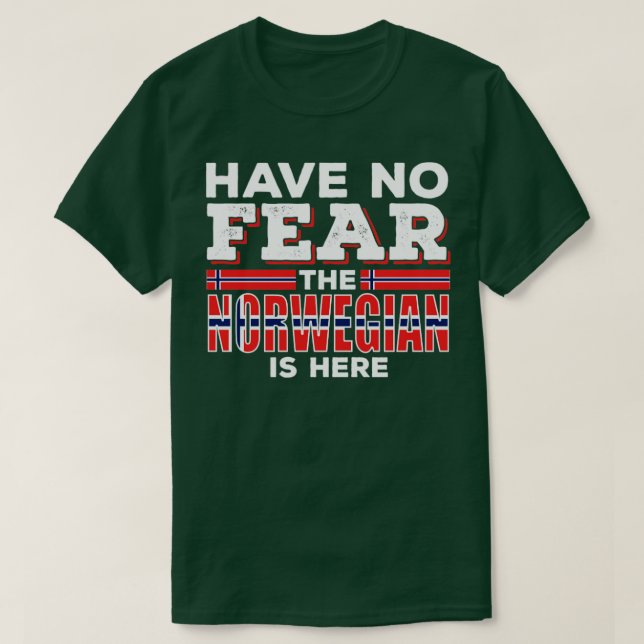 Funny Norsk T Shirt (Design framsida)