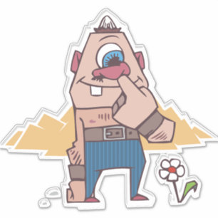 FUNNY NOSE PICKER GUY CAR DECAL STICKER KLISTERMÄRKEN
