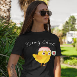 Funny Notary | Kontor - Notariskt Chick T Shirt