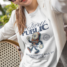 Funny Notary Public - Notary Humor T Shirt