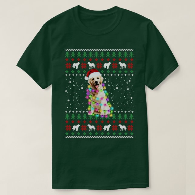 Funny Nova Scotia Anka Tolling Retriever jul T Shirt (Design framsida)