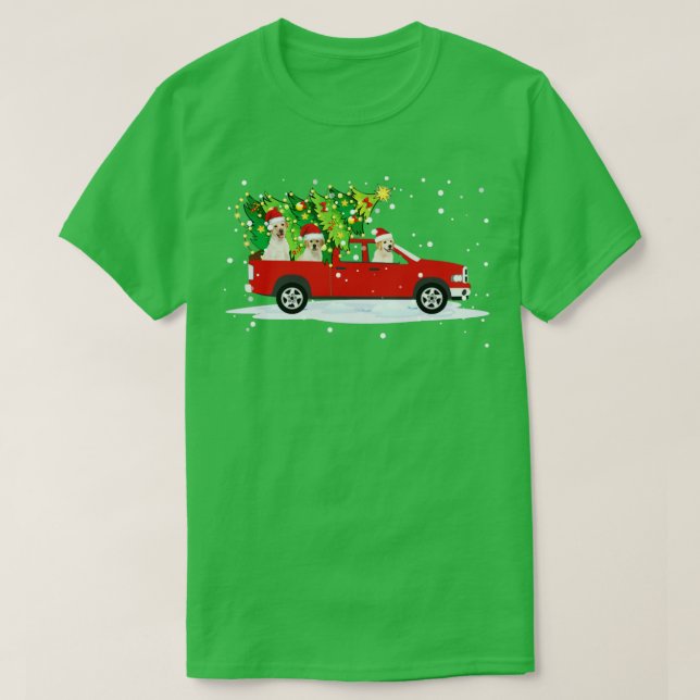 Funny Nova Scotia Anka Tolling Retriever Rides Car T Shirt (Design framsida)