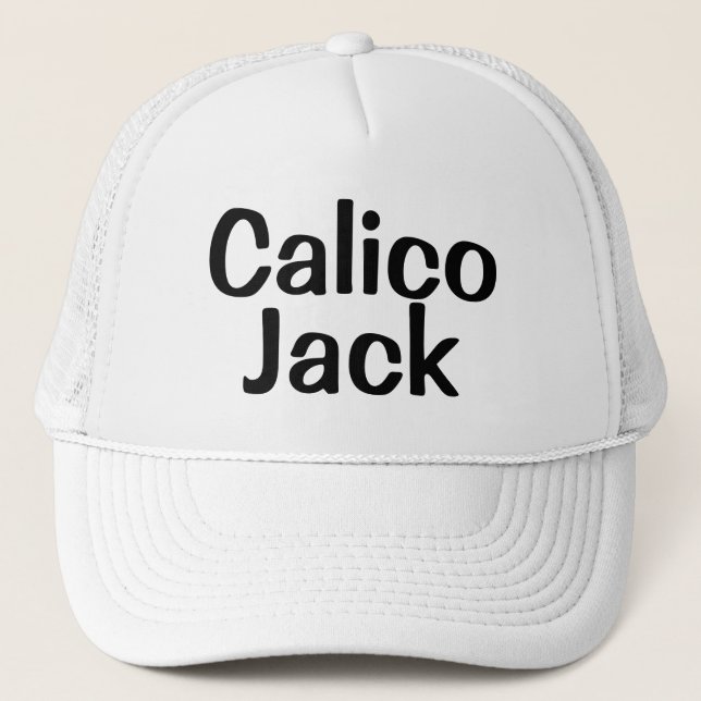 Funny Novelty Baseball CALICO-JACK Keps (Framsida)