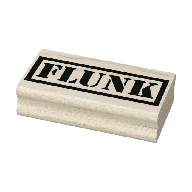 Funny Novelty Flunk Frimärke Stämpel (Stämpel)