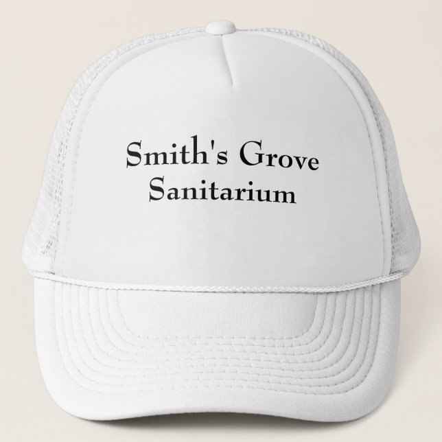 Funny Novelty Smiths Grove Sanitarium Keps (Framsida)