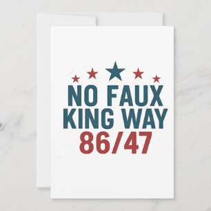 Funny nr Faux Kung Way 86 47 4:e juli Inbjudningar