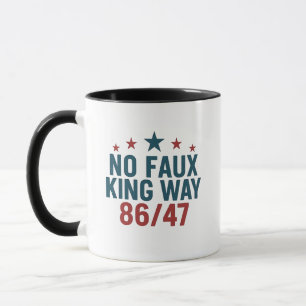 Funny nr Faux Kung Way 86 47 4:e juli Mugg