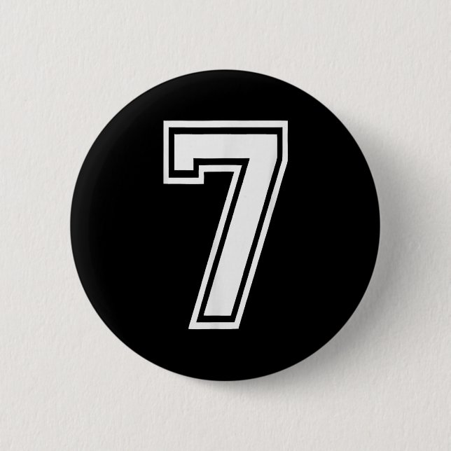 Funny nummer 7 67 Meme Costume Matching Group Hall Knapp (Framsida)