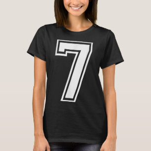 Funny nummer 7 67 Meme Costume Matching Group Hall T Shirt