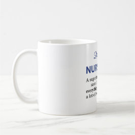 Funny Nurse Definition Gift  Kaffemugg