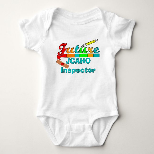 Funny Nurse Kids Infant Sleeper Tee Shirt (Framsida)