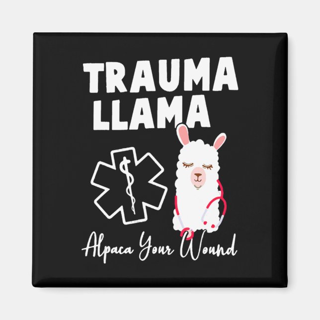 Funny Nurse Magnet (Framsidan)