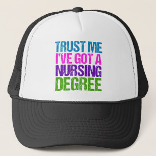Funny Nurse Studenten Truckerkeps