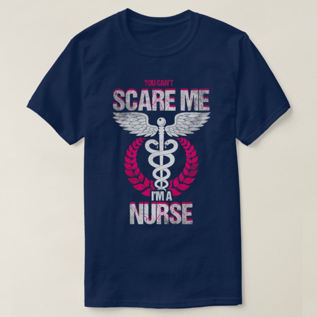 Funny Nurse T Shirt (Design framsida)