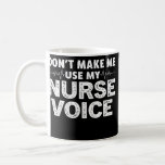Funny Nurse Voice Cute Nurses Manar Women Birthday Kaffemugg<br><div class="desc">Lustigt Nurse Voice Cute Nurses Manar Women Birthday Nurse Week Gift. Perfekt-gåva till pappa,  mamma,  pappa,  manar,  kvinnor,  vänner och familjemedlemmar på Thanksgiving Dag,  juldag,  Mors dag,  Fars dag,  4 juli,  1776 Oberoende dag,  veterandagen,  Halloween D,  Patrick's Day</div>