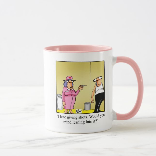 Funny Nurses Humor Coffee Mugg Gift (Höger)