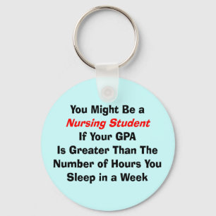 Funny Nursing Student Gifts Nyckelring