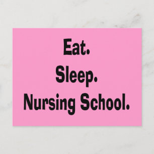 Funny Nursing Student Gifts Vykort