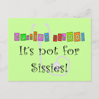 Funny Nursing Student Gifts Vykort