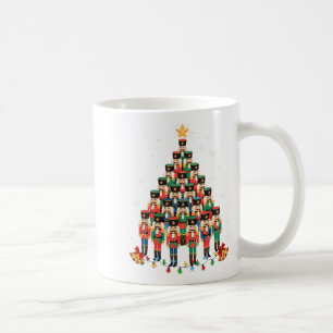 Funny Nutcracker Julgran Julafton Manar Women Kid Kaffemugg