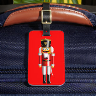 Funny Nutcracker Leksak Soldier Bagagebricka