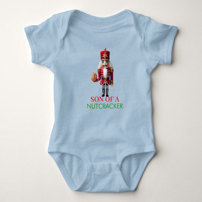 Funny Nutcracker Son Naughty Christmas Humor T Shirt (Framsida)
