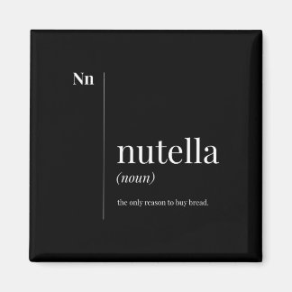 Funny Nutella-definition Magnet