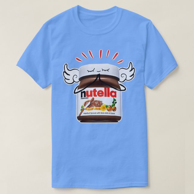 Funny Nutella  T Shirt (Design framsida)