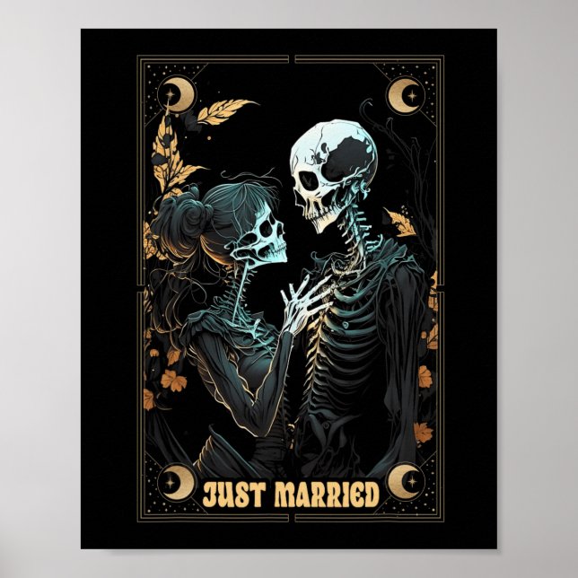 Funny Ny gifta Make Wife Skeleton Bachelore Poster (Framsidan)