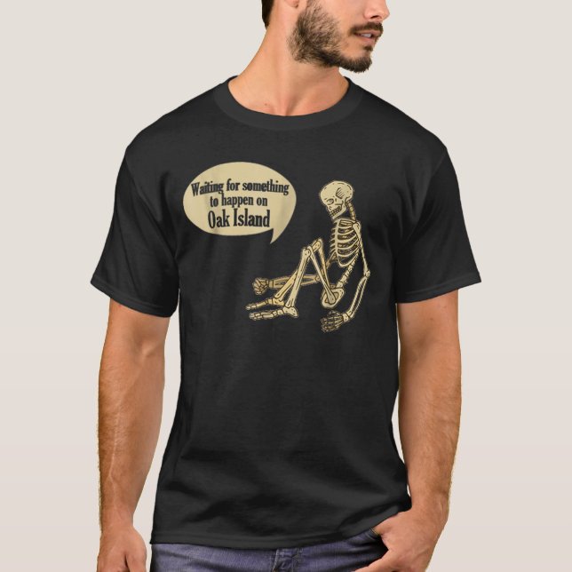 Funny Oak Island Treasure Hunters Mystoppgåft Mana T Shirt (Framsida)