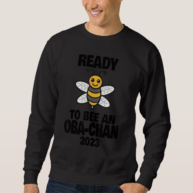 Funny Oba-Chan 2023 - Coola Pun Grandma Lång Ärmad Tröja (Framsida)