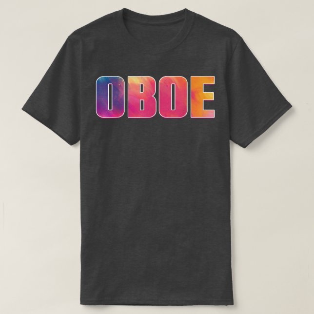 Funny Oboist Music Orchestra Cool Oboe Design 883 T Shirt (Design framsida)