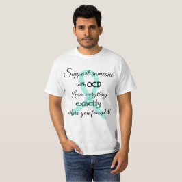 Funny OCD Humor Shirt Tee Shirt