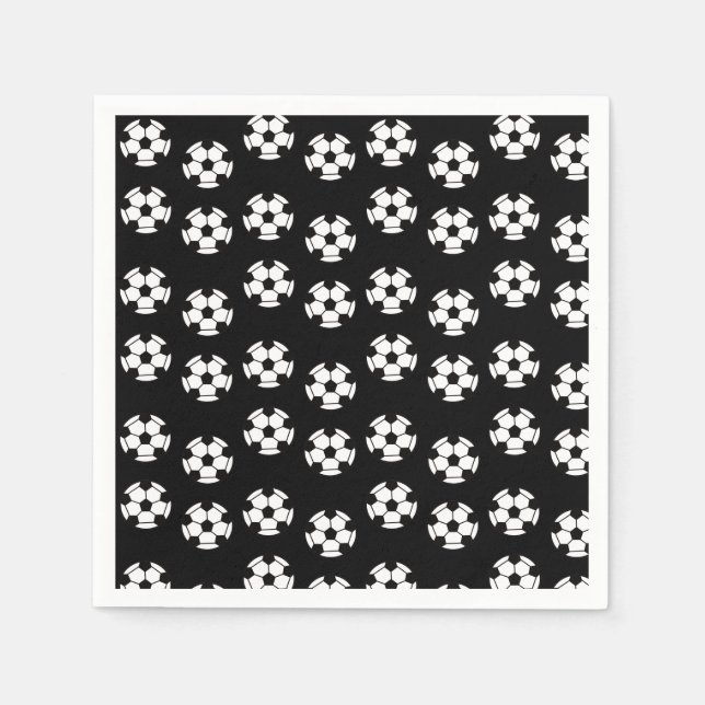 Funny Ocer Ball Mönster Papper Pappersservett (Framsidan)