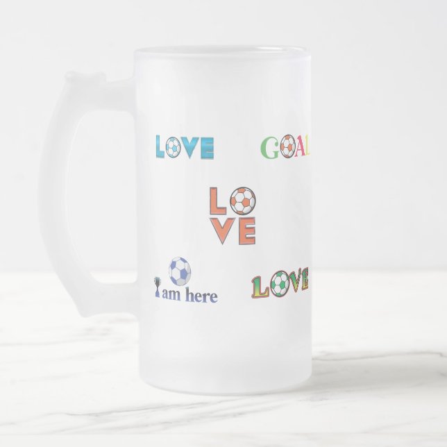 Funny Ocer Kopp Sticker (Vänster)