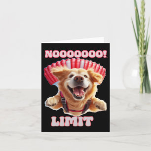 Funny och Coola Motiv Hund-etikett Kort