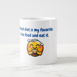 FUNNY OCH CUTE DIET MUGG JUMBO MUGG