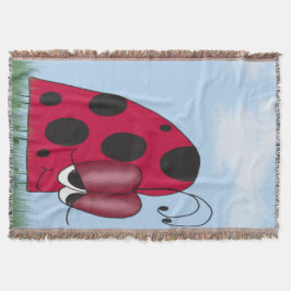 Funny och Euphoric Ladybug Mysfilt