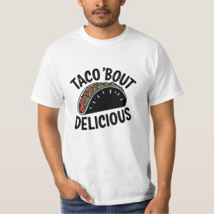Funny och Quirky Taco Älskare-grafik T Shirt