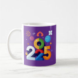 Funny och Witty Graphic Design 2025 Kaffemugg