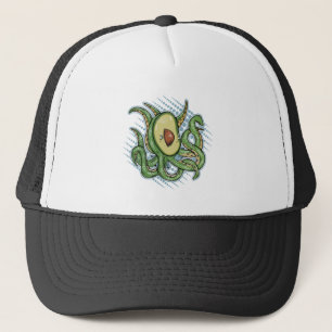 Funny Octopus Avocado Keps