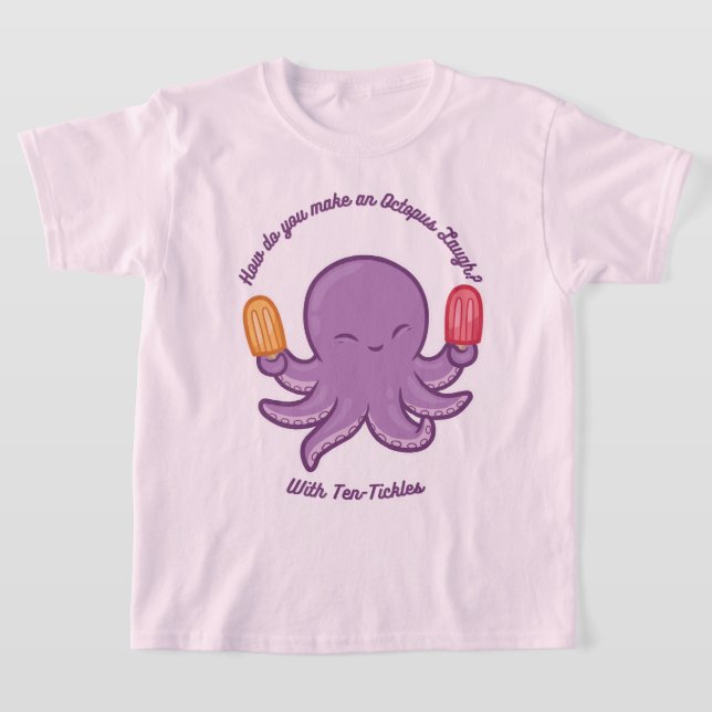 Funny Octopus Shirt | Tio biljles Pappa Joke Shirt T Shirt (Laydown)