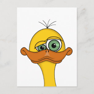 Funny Odd Anka Tecknad Vykort