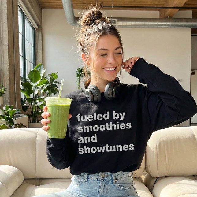 Funny Offert för Smoothie och Showtunes Älskare  T Shirt (Skapare uppladdad)