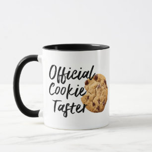 Funny Officiell Cookie Taster Coffee Mugg Design